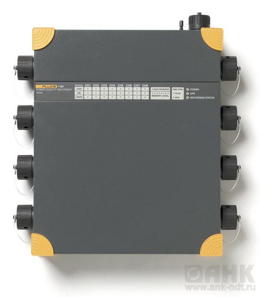 Fluke 1760 Basic — регистратор качества электроэнергии для трехфазной сети (без токовых клещей)